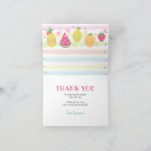 Tutti Frutti Vielen Dank Card Sweet One Vielen Dan Dankeskarte (Innenseite)