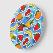 Tutti frutti, Wanduhr (Winkel)