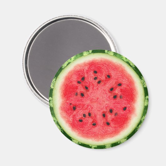 Tutti Frutti Watermelon Slice Magnet (Vorderseite/Rückseite)