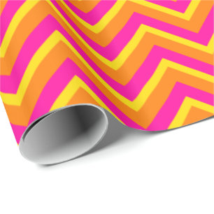 Tutti Frutti Zickzack 21-Geschenkpapier Geschenkpapier