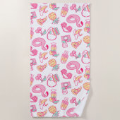 Tutti Tropifrutti – Beach Towel Strandtuch (Vorderseite)