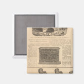 Tuttle and Bailey Manufacturing Company Magnet (Vorderseite/Rückseite)