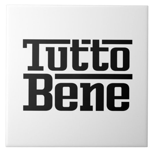 Tutto Bene Fliese (Vorderseite)
