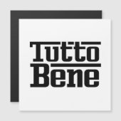 Tutto Bene Magnetkarte (Vorne/Hinten)
