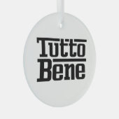 Tutto Bene Ornament Aus Glas (Vorderseite Rechts)