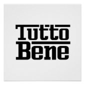 Tutto Bene Poster (Vorderseite)