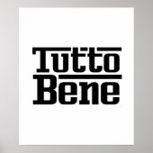 Tutto Bene Poster (Vorne)