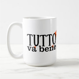 Tutto Va Bene (Fuoco) Kaffeetasse