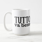 Tutto Va Bene (semplice) Kaffeetasse (Links)