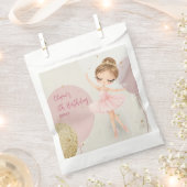 Tutu Ballerina Balletttänzerin Mädchen 5. Geburtst Geschenktütchen (Ausgeschnitten)