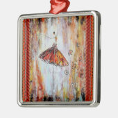 Tutu Ballerina Ornament Aus Metall (Links)