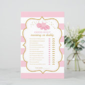 Tutu Ballerina raten, wer Mama oder Papa-Spiel (Stehend Vorderseite)