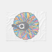 Tutu Elegant (Ballet Dancer) Fleecedecke (Vorderseite (Horizontal))