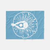 Tutu Elegant (Ballet Dancer) Fleecedecke (Vorderseite (Horizontal))