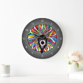 Tutu Elegant (Ballet Dancer) Große Wanduhr (Zuhause)