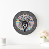 Tutu Elegant (Ballet Dancer) Große Wanduhr (Zuhause)