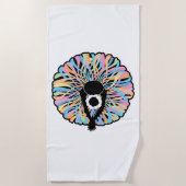 Tutu Elegant Strandtuch (Vorderseite)