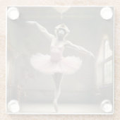 "Tutu-fantastisch! Gibbon's strampelhafte Pirouett Glasuntersetzer (Rückseite)