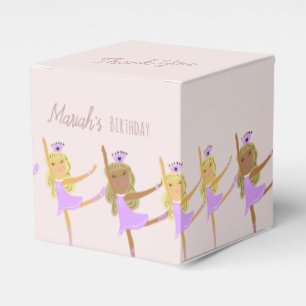 Tutu-Girls Geburtstags-Ballerinen Rosa Geschenkbox Geschenkschachtel