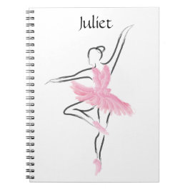 Tutu Liebe Ballerina Notebook Juliet Notizblock