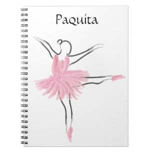 Tutu Liebe Ballerina Notebook Paquita Notizblock