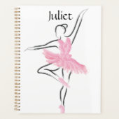 Tutu Liebe Ballerina Planner Juliet Planer (Vorderseite)