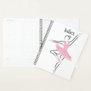 Tutu Liebe Ballerina Planner Juliet Planer