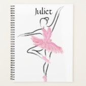 Tutu Liebe Ballerina Planner Juliet Planer (Vorderseite)