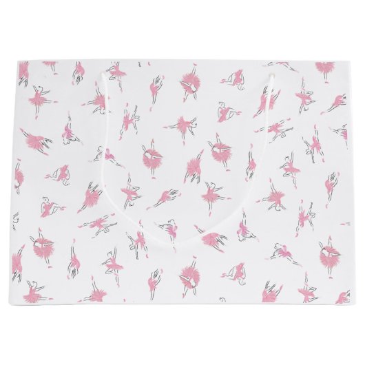 Tutu-Liebe-Geschenk-Tasche Große Geschenktüte (Vorderseite)