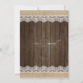 Tutu Niedlich Babydusche Einladung (Rückseite)