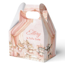 🦊 🐰 "TuTu Niedlich" Ballerina Party Box