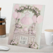 Tutu Niedlich Ballet Pink Ballerina Thema für Mädc Sockelschild (In Situ)