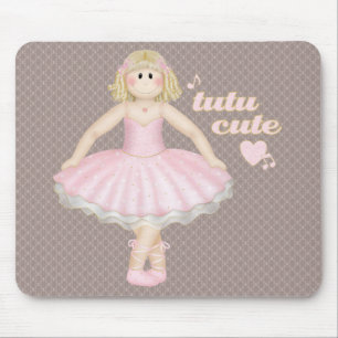 Tutu Niedlich (Blonde) - Mousepad