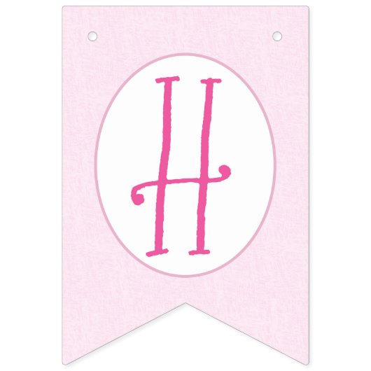 Tutu Niedlich Bunny "Happy Birthday" Banner (Zweite Fahne)