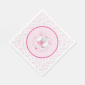 Tutu Niedlich Bunny Serviette (Ecke)