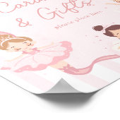 Tutu Niedlich Girls 2. Ballerina Cards & Gifts Zei Poster (Ecke)