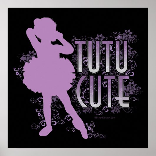 Tutu Niedlich Poster (Vorne)