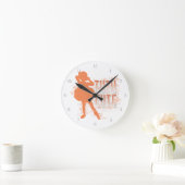 Tutu Niedlich Runde Wanduhr (Zuhause)