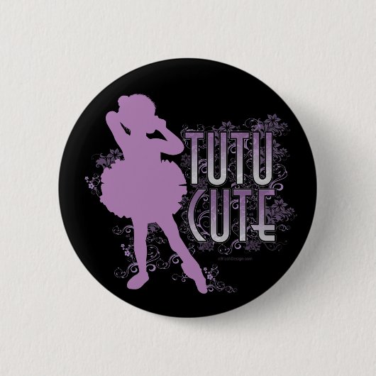 Tutu Niedlich (Violet) Button (Vorderseite)