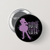 Tutu Niedlich (Violet) Button (Vorne & Hinten)