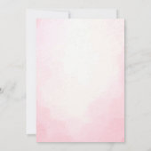 Tutu spannende Niedliche Babydusche Einladung (Rückseite)