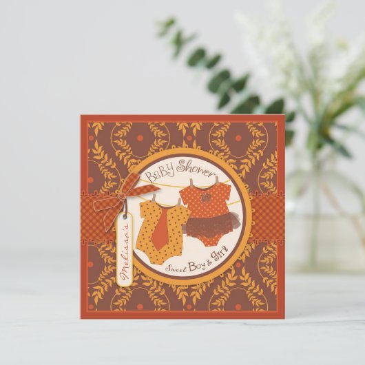 Tutu-u. Krawatten-u. Einladung (Stehend Vorderseite)