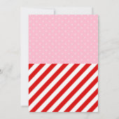 Tutu- und Feuerwehrfahrzeug-Party Einladung (Rückseite)