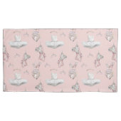 Tutus und Tiaras King Pink Kissenbezug (Vorderseite)