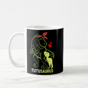 Tutusaurus Tutu Tyrannosaurus Dinosaur Baby Mother Kaffeetasse