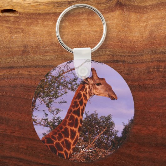 Tutwa, Giraffe in Tetswana, Schlüsselanhänger (Vorderseite)