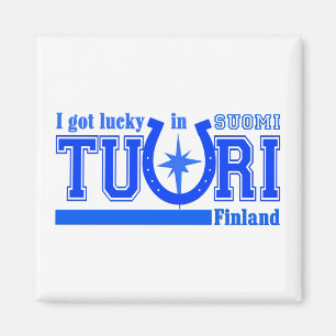 Tuuri Finland Magnet - anpassbar