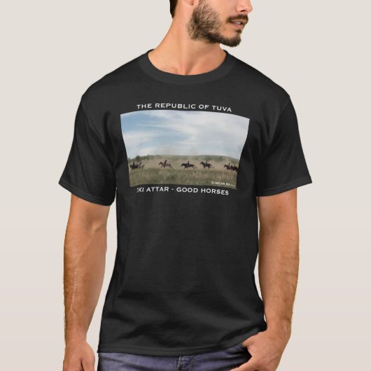 Tuva - Eki Attar Good Horses T-Shirt (Texte in Tuw (Vorderseite)
