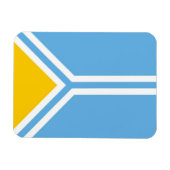 Tuva-Nationalflagge tuvinianische Sibirien Magnet (Horizontal)