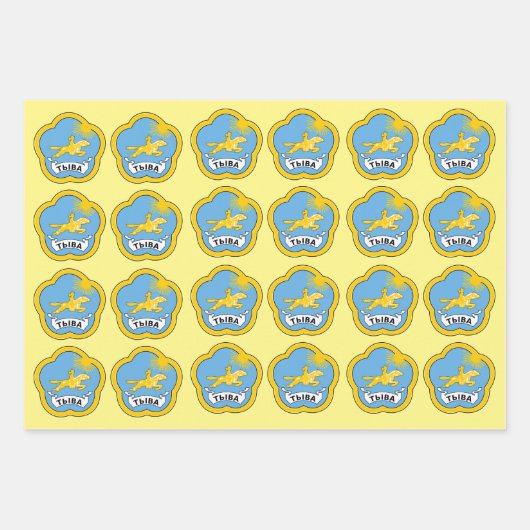 TUVA - Wappen-Umhüllungspapier Geschenkpapier Set (Vorderseite 3)